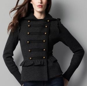 Loft Military Sweater Jacket